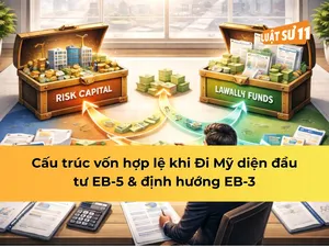 Cấu trúc vốn hợp lệ khi đi Mỹ diện đầu tư EB-5