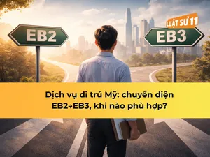 Dịch vụ di trú Mỹ: chuyển diện EB2→EB3, khi nào phù hợp?