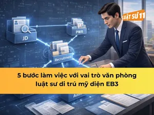 5 bước làm việc với vai trò văn phòng luật sư di trú mỹ diện EB3