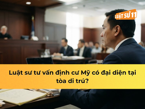 Luật sư tư vấn định cư Mỹ có đại diện tại tòa di trú?