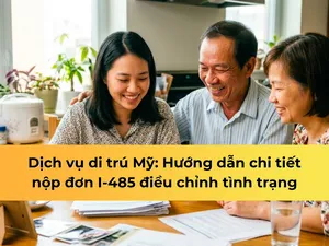 Dịch vụ di trú mỹ: hướng dẫn nộp I-485 điều chỉnh tình trạng