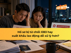 Hồ sơ bị từ chối: EB3 hay xuất khẩu lao động dễ xử lý hơn?