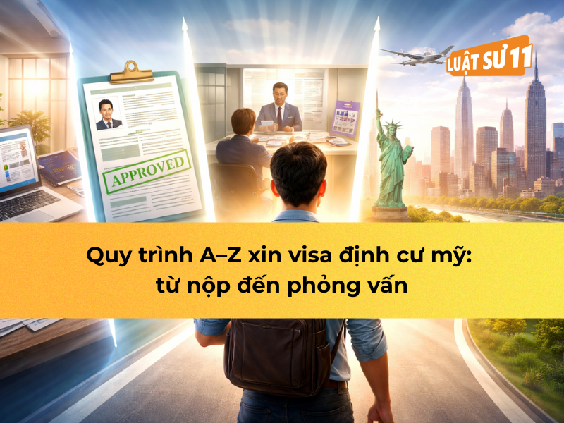 Quy trình A–Z xin visa định cư mỹ: từ nộp đến phỏng vấn