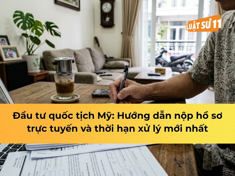 Đầu tư quốc tịch mỹ: nộp trực tuyến và thời hạn xử lý hồ sơ