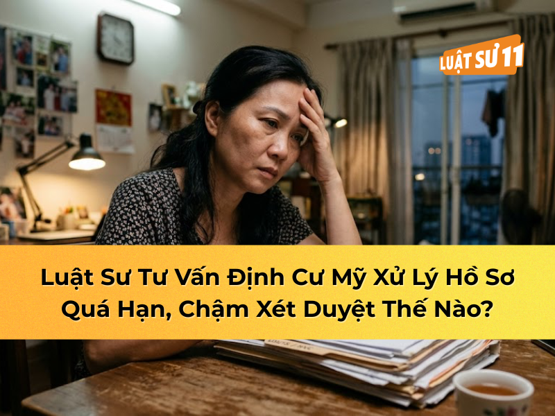 Luật sư tư vấn định cư Mỹ xử lý hồ sơ quá hạn thế nào?