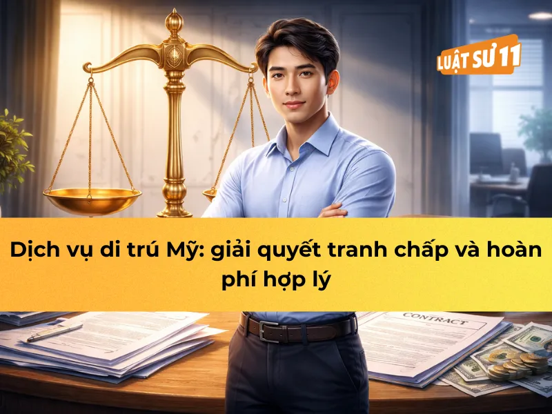 Dịch vụ di trú Mỹ: giải quyết tranh chấp và hoàn phí hợp lý