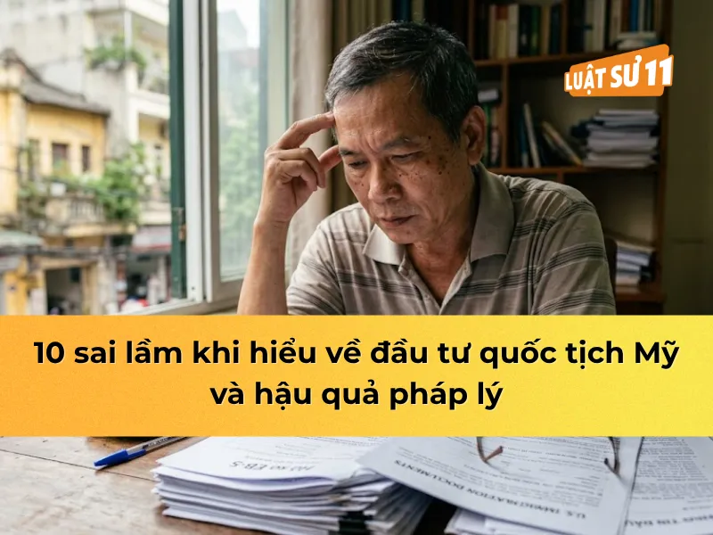 10 sai lầm khi hiểu đầu tư quốc tịch mỹ và hậu quả pháp lý