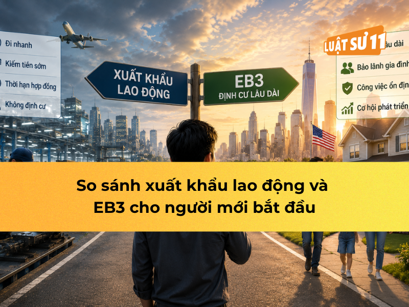 So sánh xuất khẩu lao động và EB3 cho người mới bắt đầu