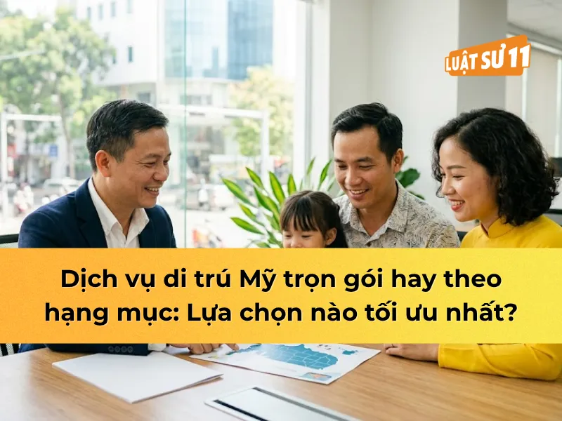 Dịch vụ di trú mỹ: dịch vụ trọn gói vs tư vấn theo hạng mục