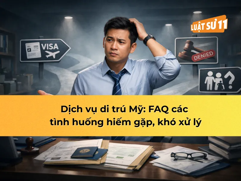 Dịch vụ di trú Mỹ: FAQ các tình huống hiếm gặp, khó xử lý