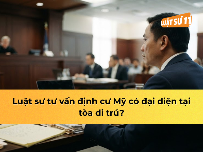 Luật sư tư vấn định cư Mỹ có đại diện tại tòa di trú?