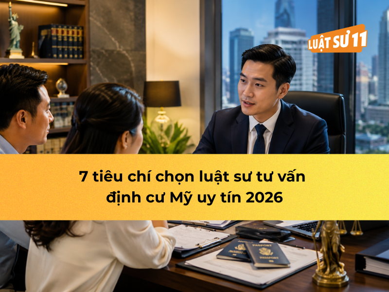 7 tiêu chí chọn luật sư tư vấn định cư Mỹ uy tín 2026