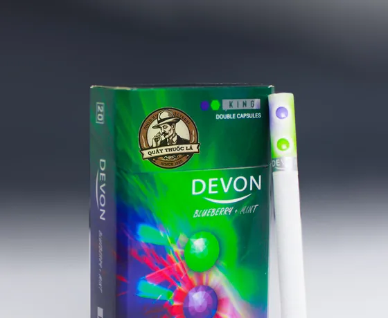 Địa Chỉ Mua Thuốc Lá Devon Blueberry Mint   Ở Đâu Uy Tín