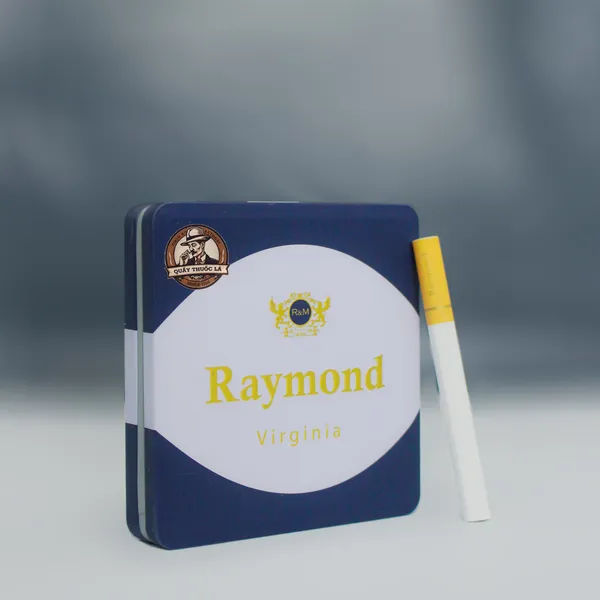 Thuốc Lá Raymond Virginia ( Hộp Sắt Xanh )