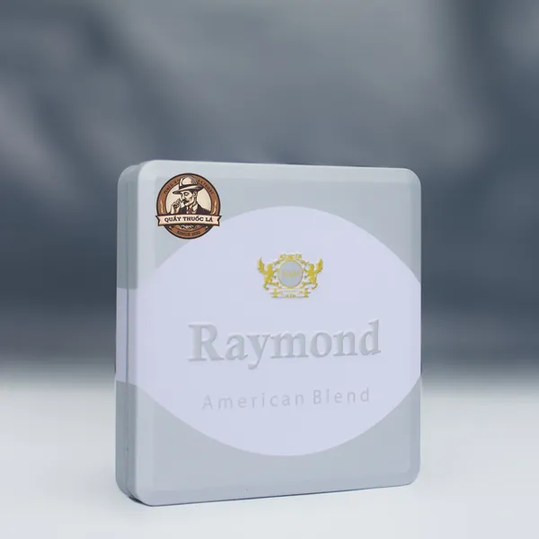 Thuốc Lá Raymond American Blend ( Hộp Sắt Bạc )