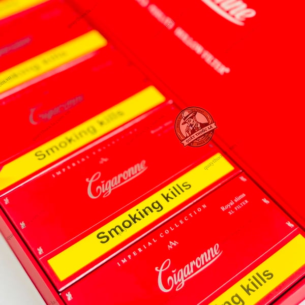 Cigaronne Royal Slims XL Filter AAA (Đỏ)
