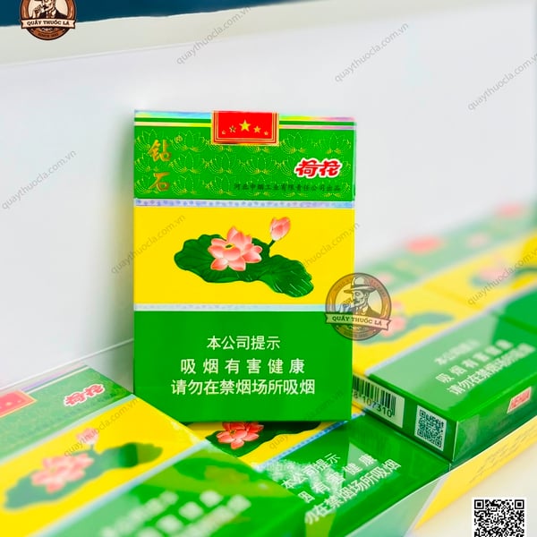 Thuốc Lá Sen Xanh 2 Ngăn (Hehua)