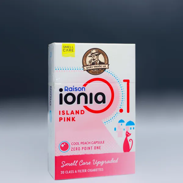 Thuốc Lá Raison Ionia Island Pink ( Đào )