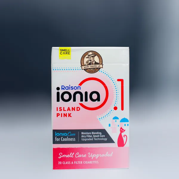 Thuốc Lá Raison Ionia Island Pink ( Đào )