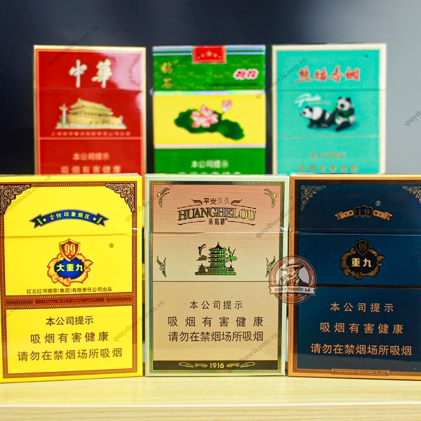 Bộ Cửu Sen Mộc - Thuốc Lá Trung Quốc 