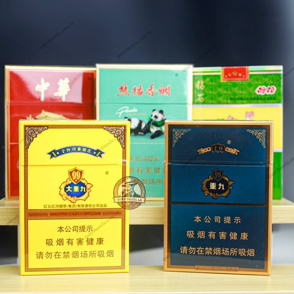 Bộ Cửu Sen Mộc - Thuốc Lá Trung Quốc 