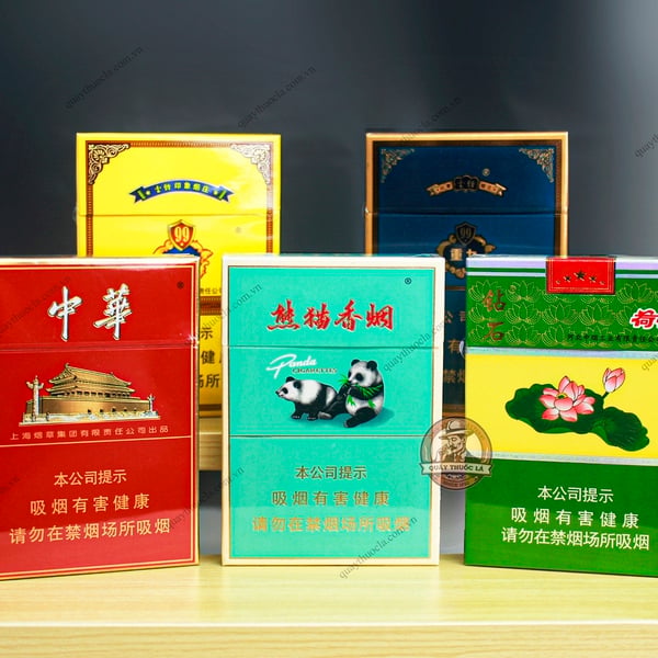 Bộ Cửu Sen Mộc - Thuốc Lá Trung Quốc 