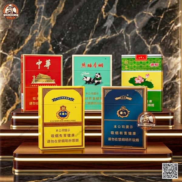 Bộ Cửu Sen Mộc - Thuốc Lá Trung Quốc 