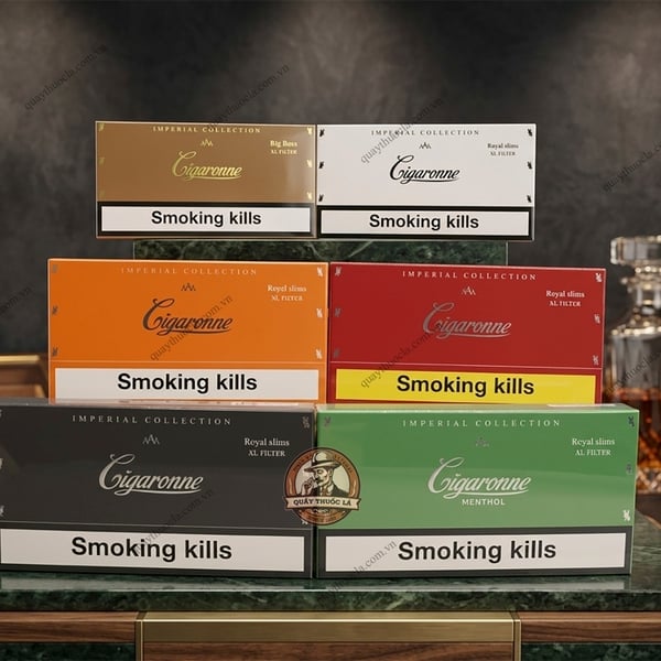 Combo Cigaronne Collection ( 6 Loại ) 