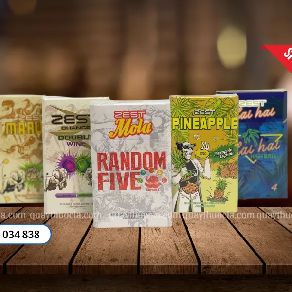 Combo thuốc lá Zest