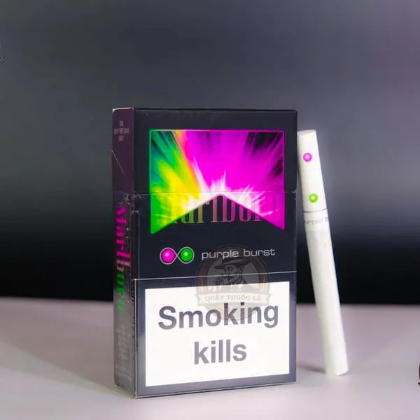 MARLBORO PURPLE BURST ( NHO , BẠC HÀ )