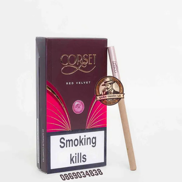 Thuốc lá Corset Red Velvet ( Rượu Nho )