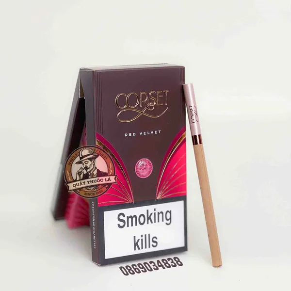 Thuốc lá Corset Red Velvet ( Rượu Nho )