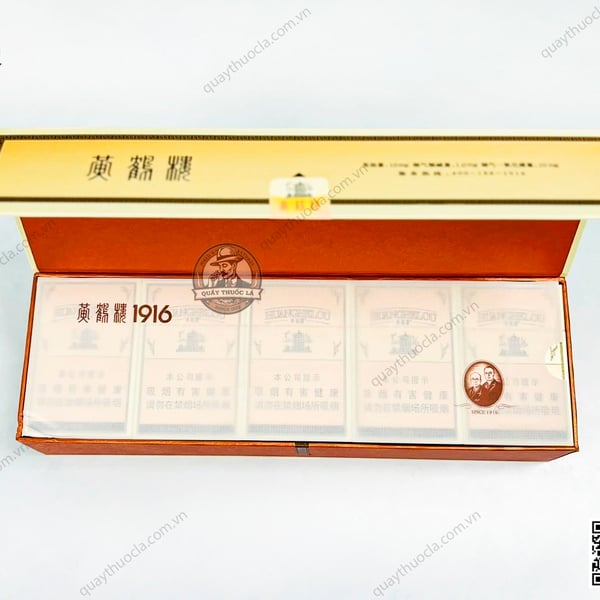 Hoàng Hạc Lâu 1916 Hộp Gỗ Cao Cấp (Bao Gập)