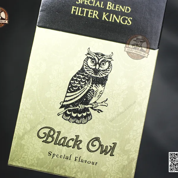 Thuốc Lá Black Owl Cú Mèo Điếu Lớn