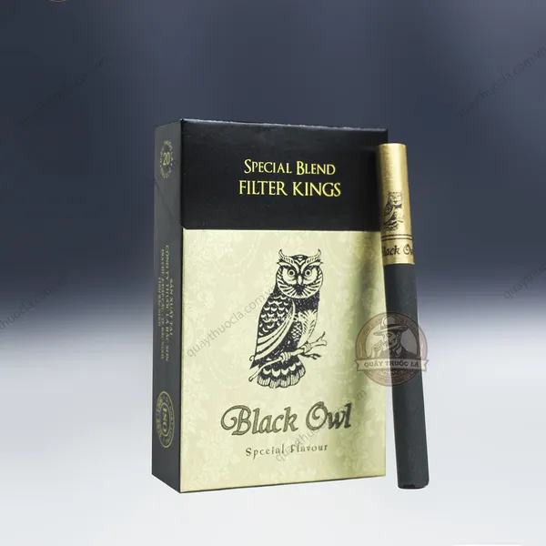Thuốc Lá Black Owl Cú Mèo Điếu Lớn