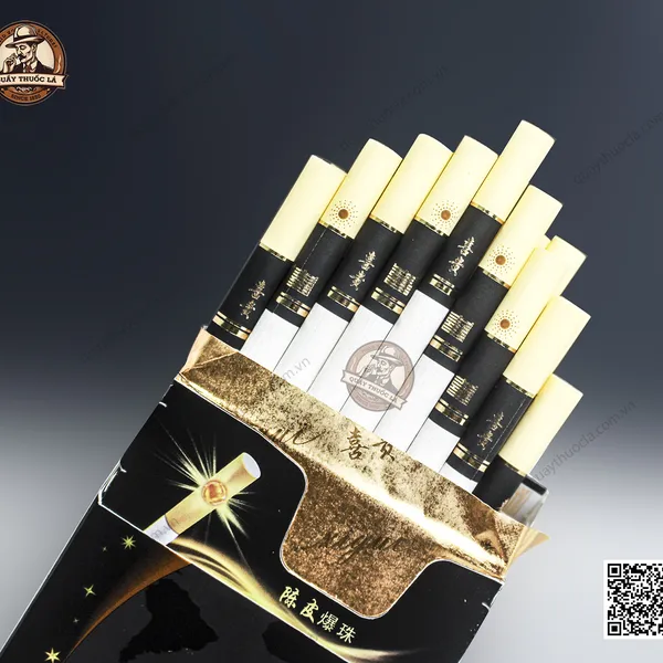 Thuốc Lá Xigui Sao Đêm Hộp Vuông Cao Cấp