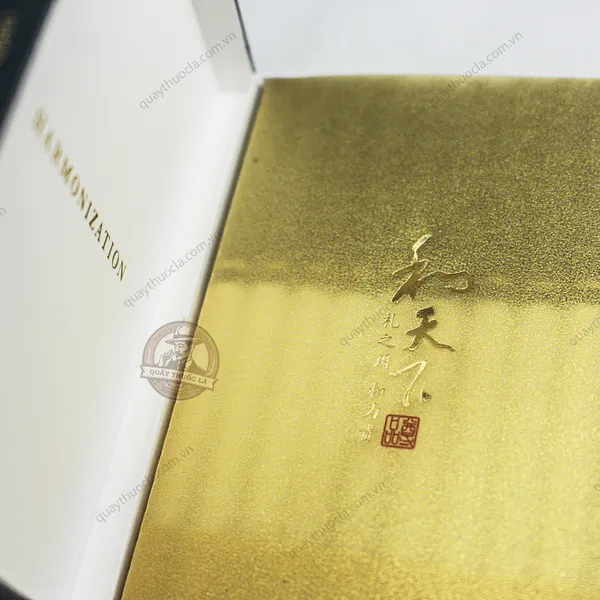 Thuốc Lá Baisha Hòa Thiên Hạ Hộp Gỗ Cao Cấp