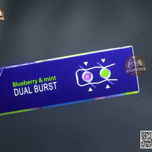 Mond Blueberry Mint Dual Burst 2 Bấm( Việt Quất Bạc Hà)