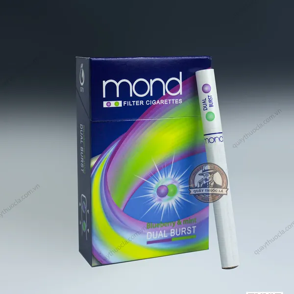 Mond Blueberry Mint Dual Burst 2 Bấm( Việt Quất Bạc Hà)