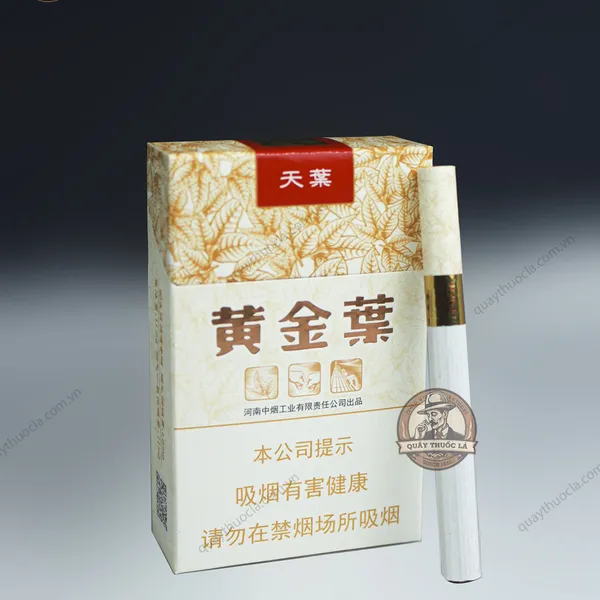 Thuốc Lá Hoàng Kim Diệp Hộp Gỗ Cao Cấp