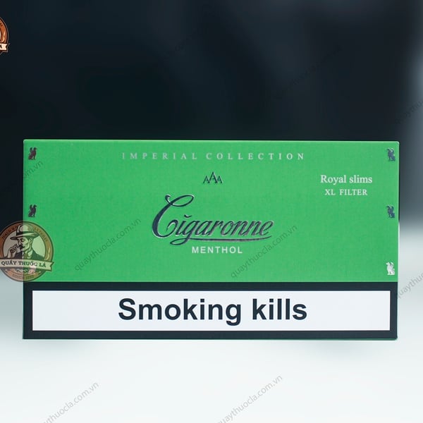 Cigaronne Menthol Royal Slims ( Bạc Hà ) 