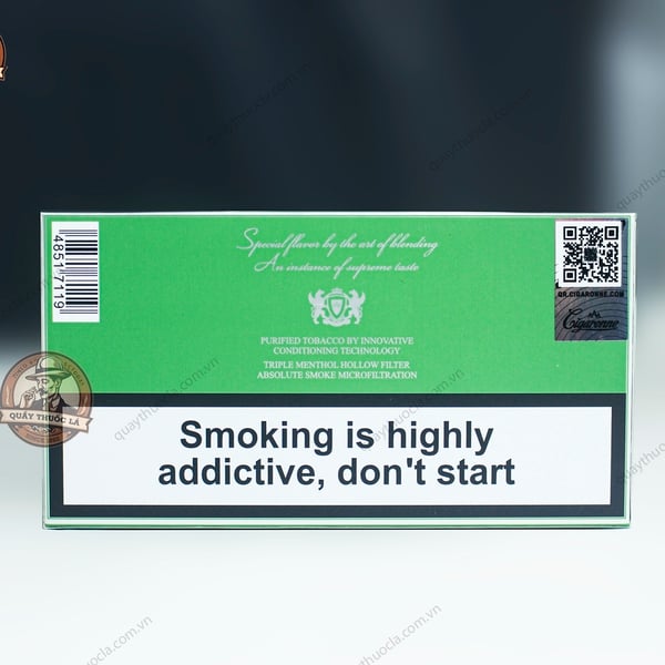 Cigaronne Menthol Royal Slims ( Bạc Hà ) 