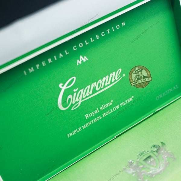 Cigaronne Menthol Royal Slims ( Bạc Hà ) 