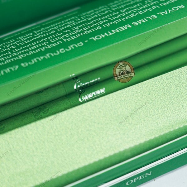 Cigaronne Menthol Royal Slims ( Bạc Hà ) 
