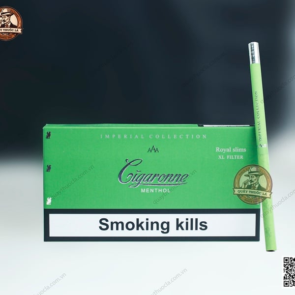 Cigaronne Menthol Royal Slims ( Bạc Hà ) 