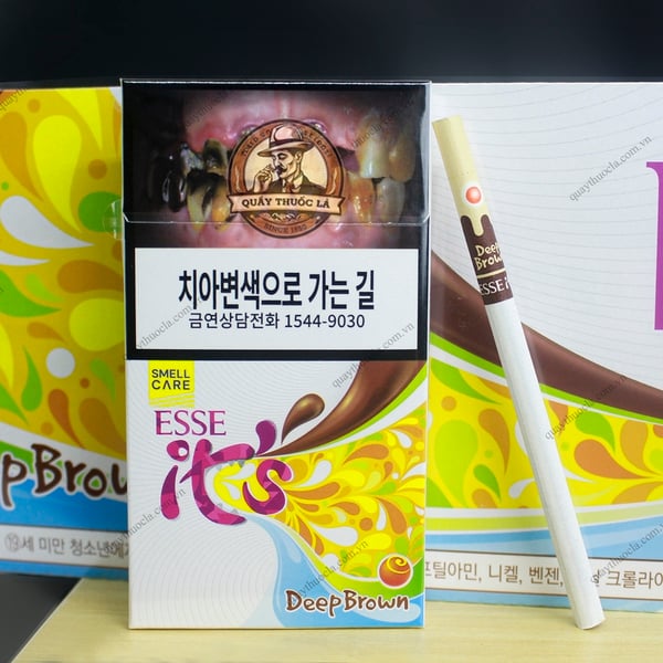 Esse Its Deep Brown Duty Free ( Vị Cam Cafe ) 