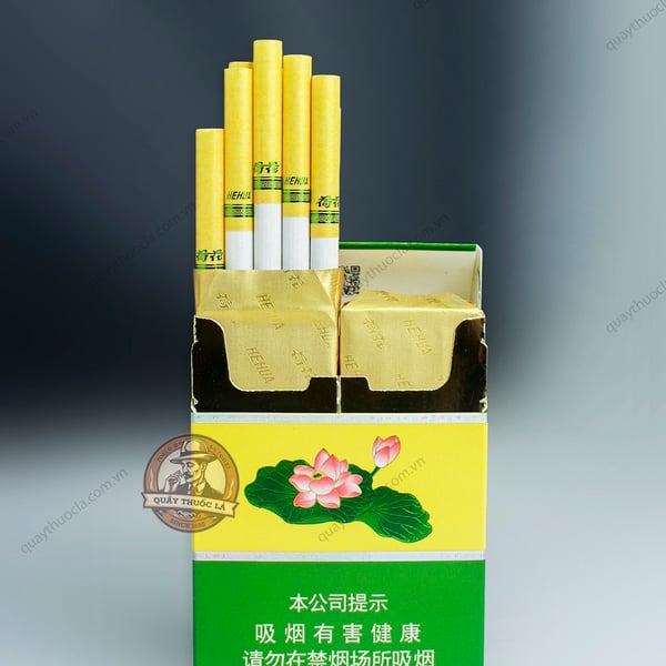 Thuốc Lá Sen Xanh 2 Ngăn (Hehua)