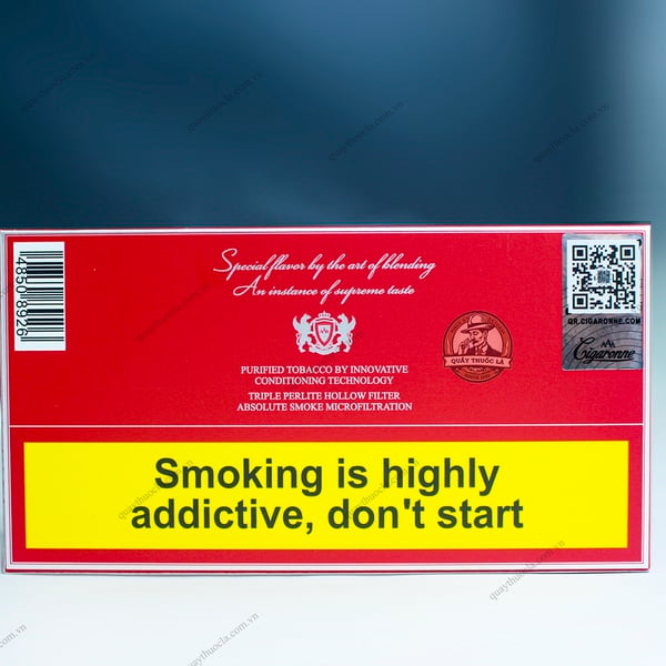 Cigaronne Royal Slims XL Filter AAA (Đỏ)
