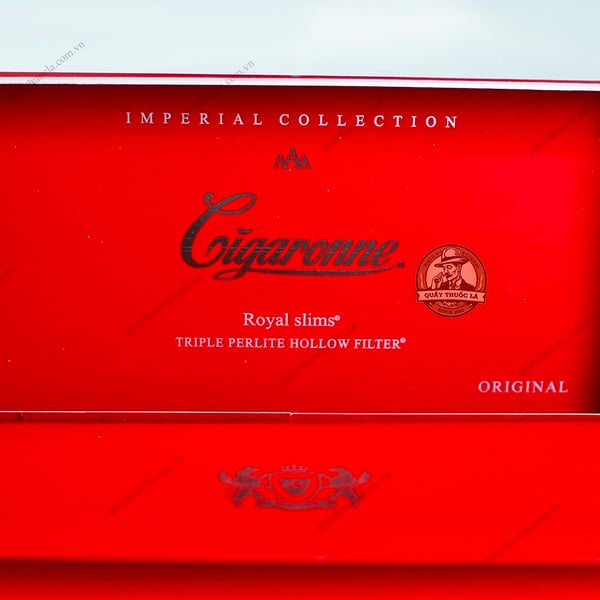 Cigaronne Royal Slims XL Filter AAA (Đỏ)