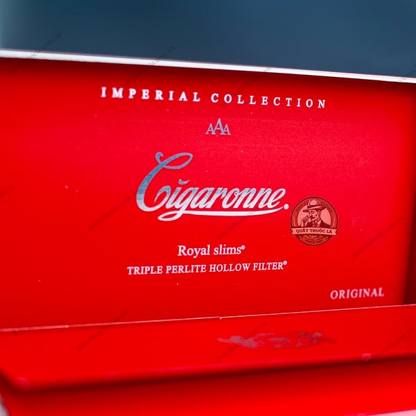 Cigaronne Royal Slims XL Filter AAA (Đỏ)